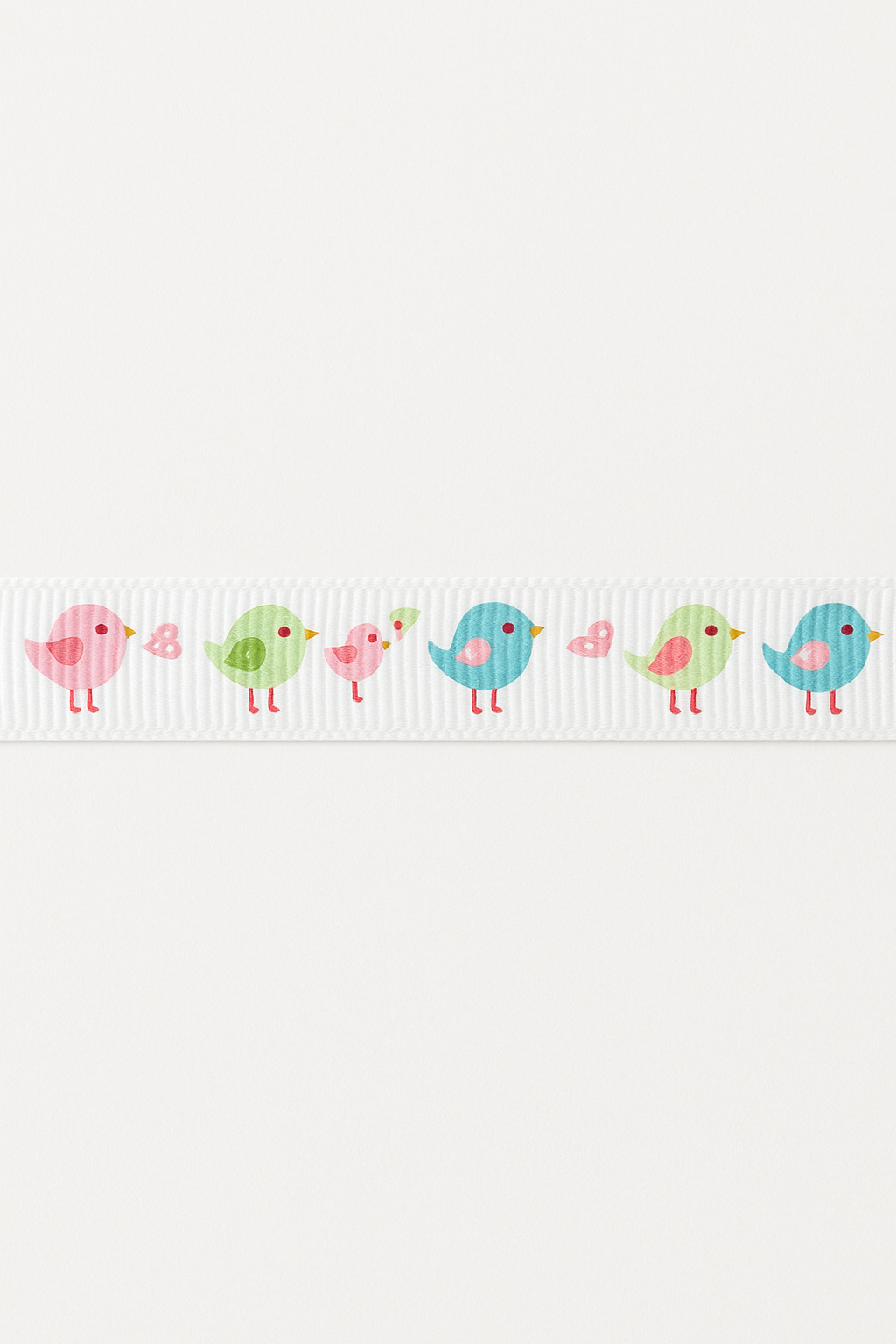 Little Birds Grosgrain Ribbon