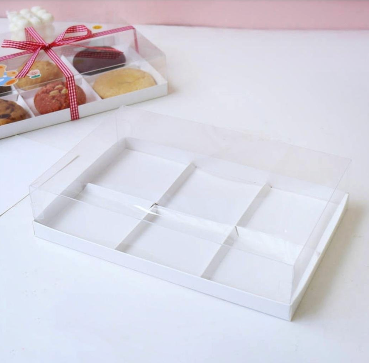 Transparent Donut / Cookie Box (various sizes)