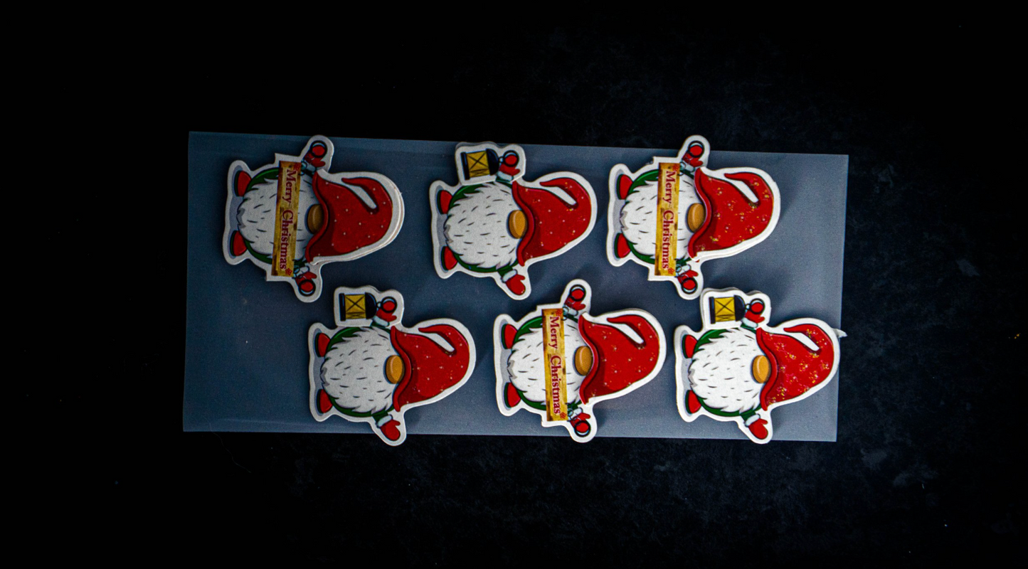 Merry Christmas Gonk Stickers