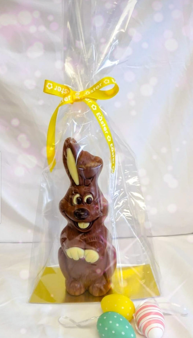 Clear Gusseted Bag w/ Gold Inserts x 10