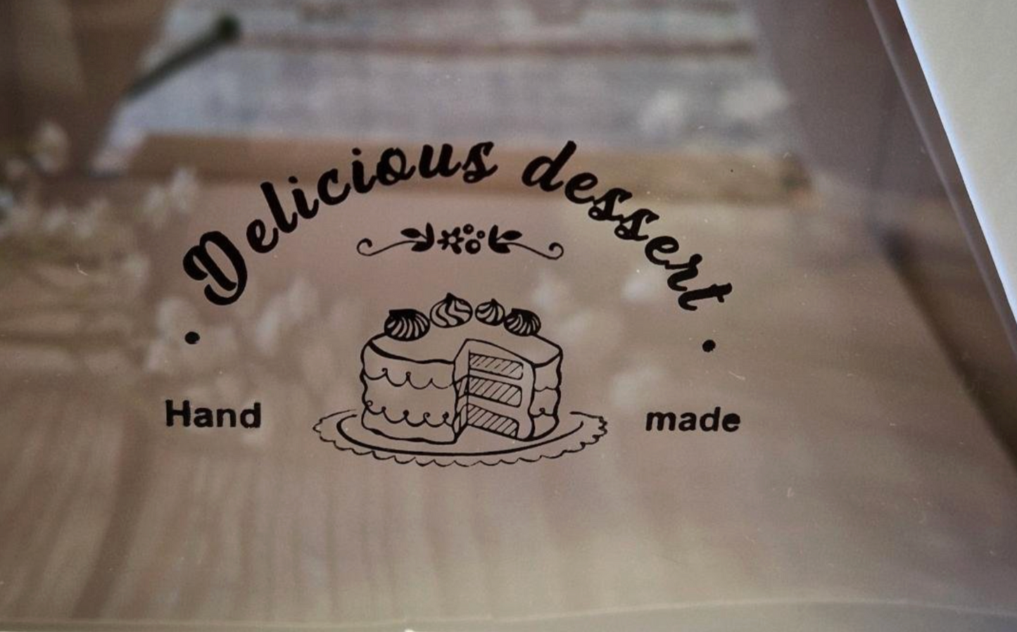 Transparent Bento Box x 1