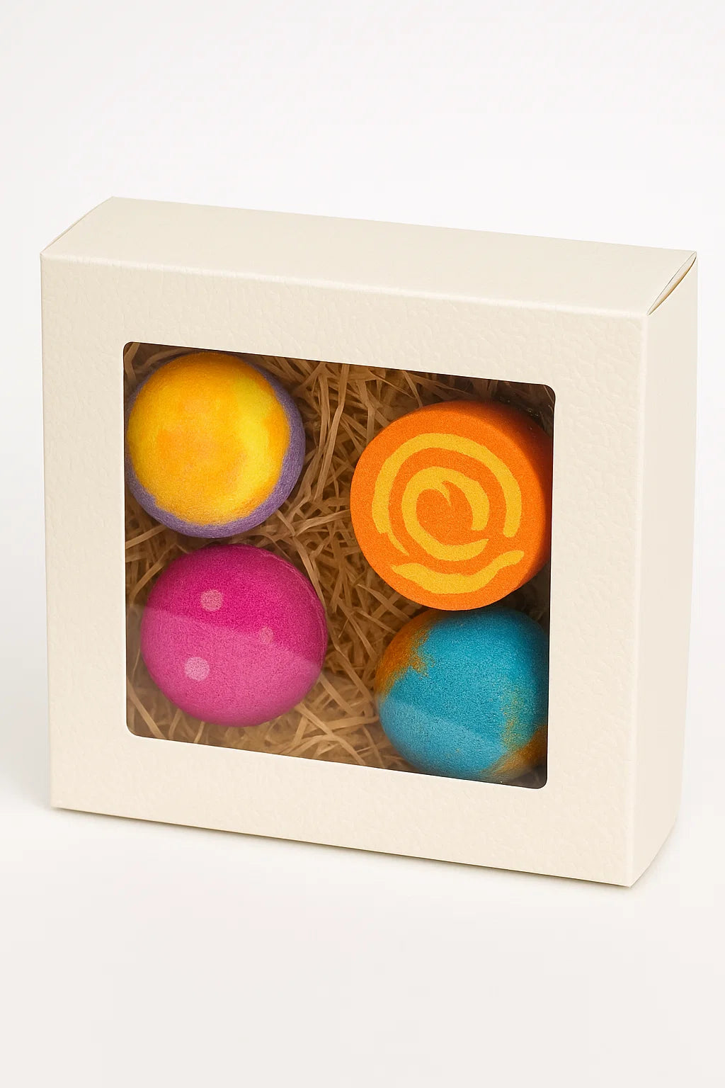 Luxury Pelle Box w/ attached Lid x 5
