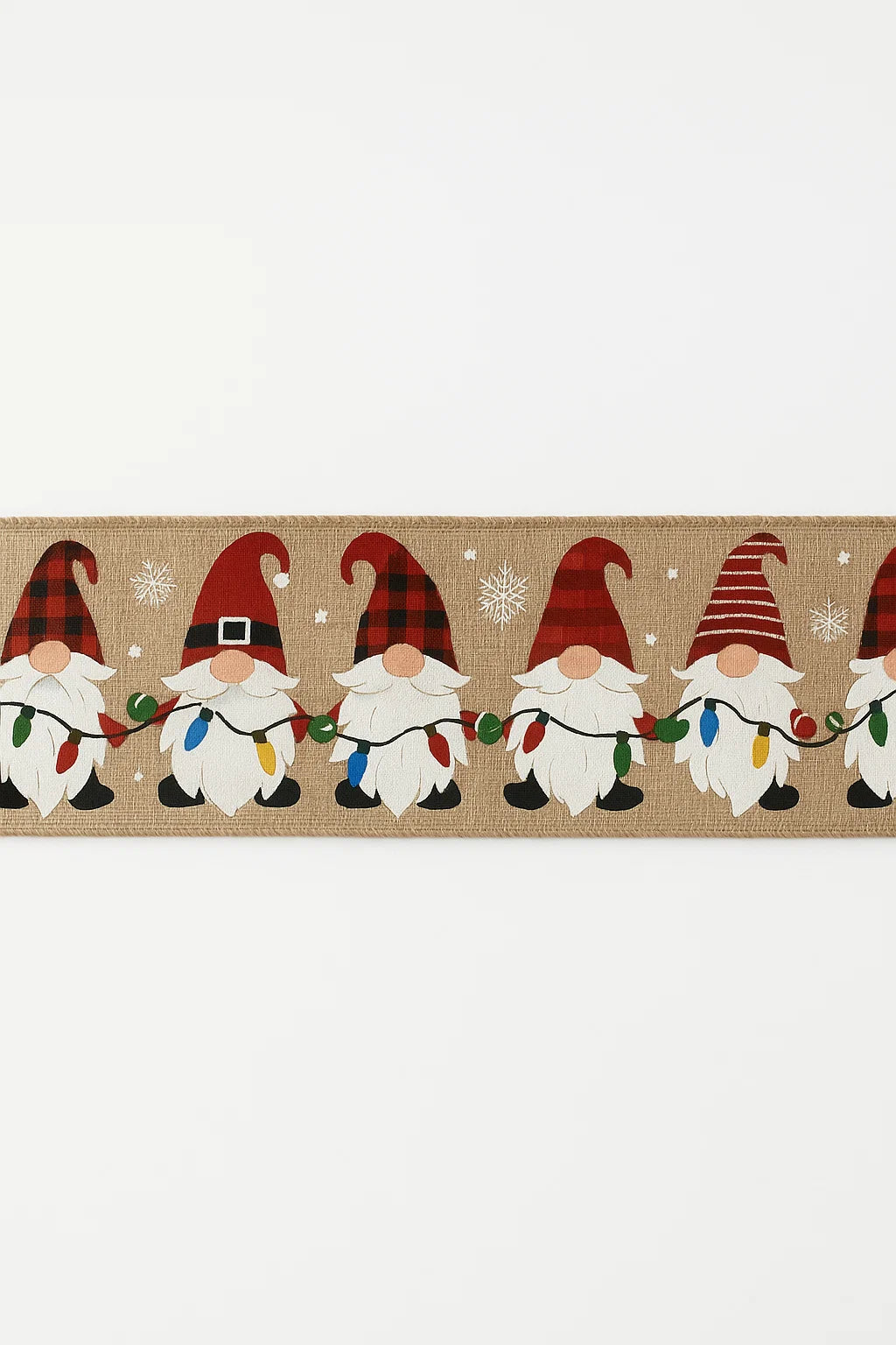 Gonk Ribbon on Hessian Background