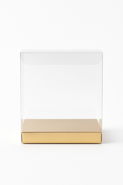 10cm Transparent Easy Pop Up Boxes (various sizes) x 10