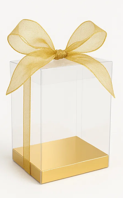 15x15x20cm -Transparent Boxes x 5