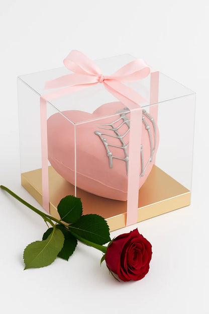 18cm Transparent Boxes (various sizes) x 5