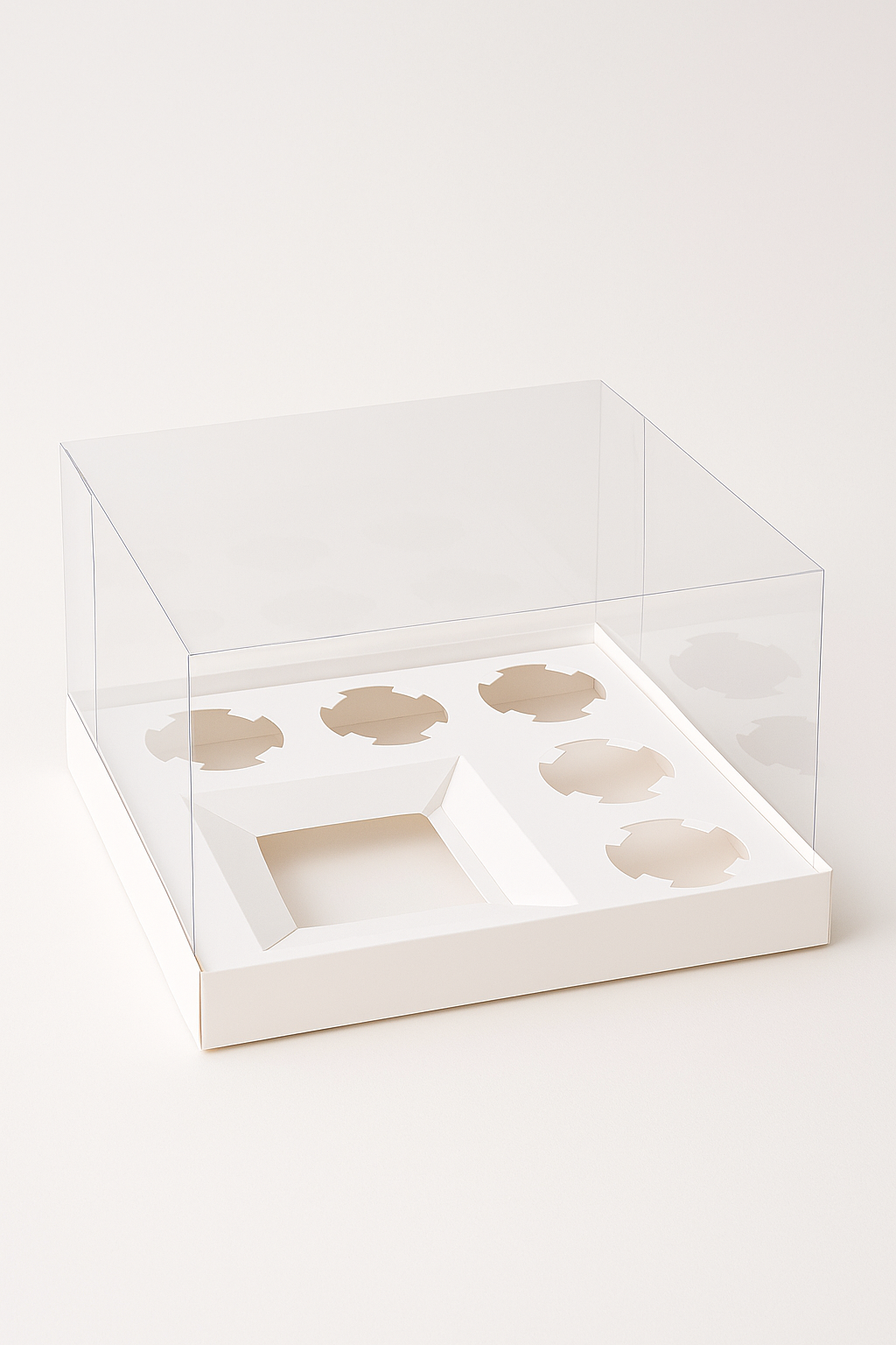 Full Transparent Bento Boxes x 5