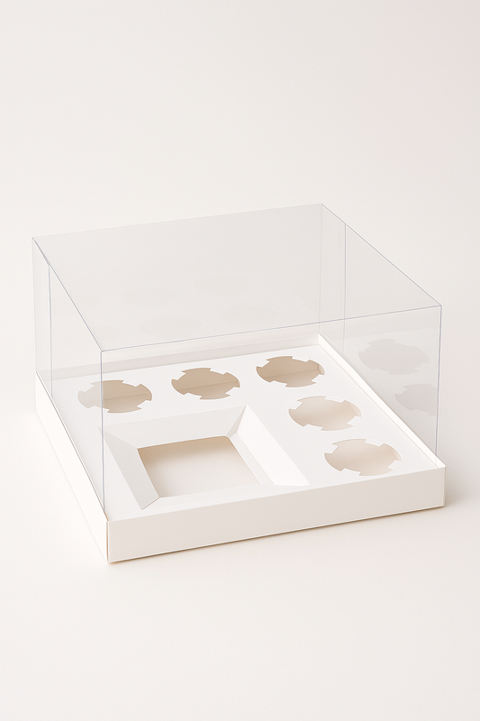 Full Transparent Bento Boxes x 5