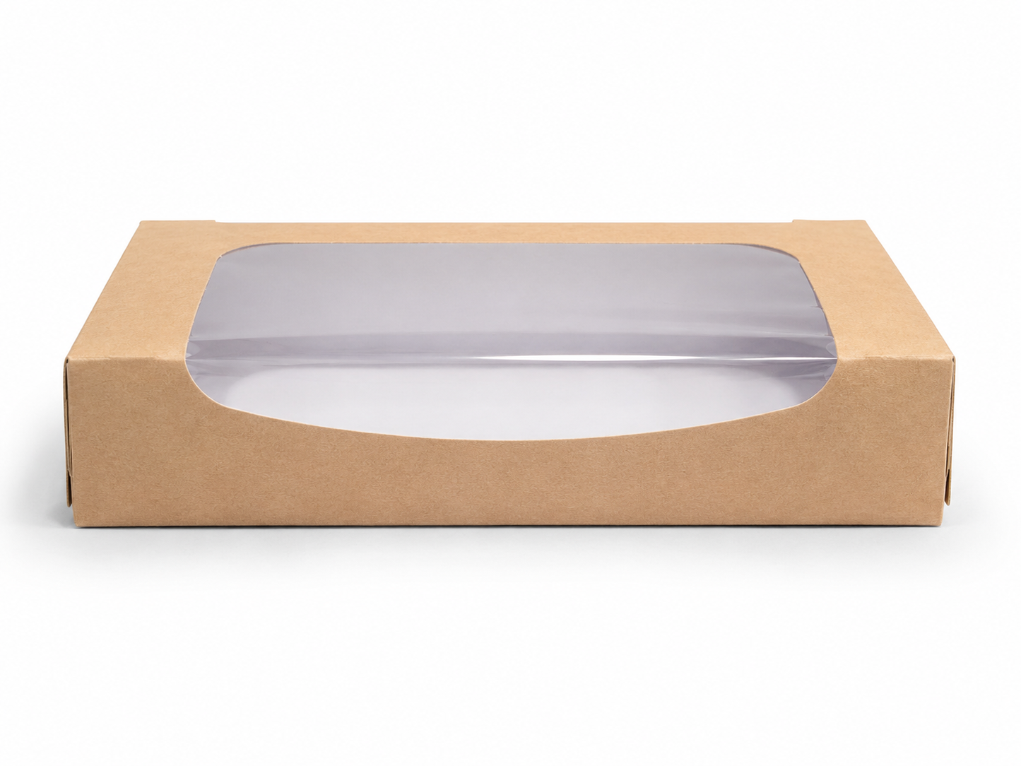 Luxury Kraft Window Boxes x 10