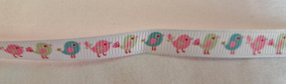 Little Birds Grosgrain Ribbon