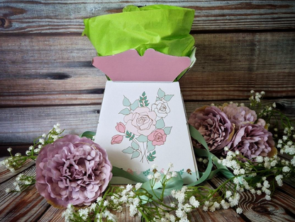 Mothers Day Floral Living Vase x 2