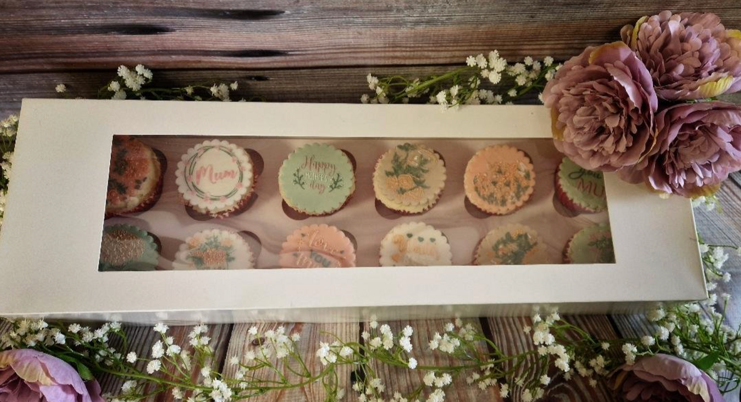 Oblong Cupcake Boxes x 2