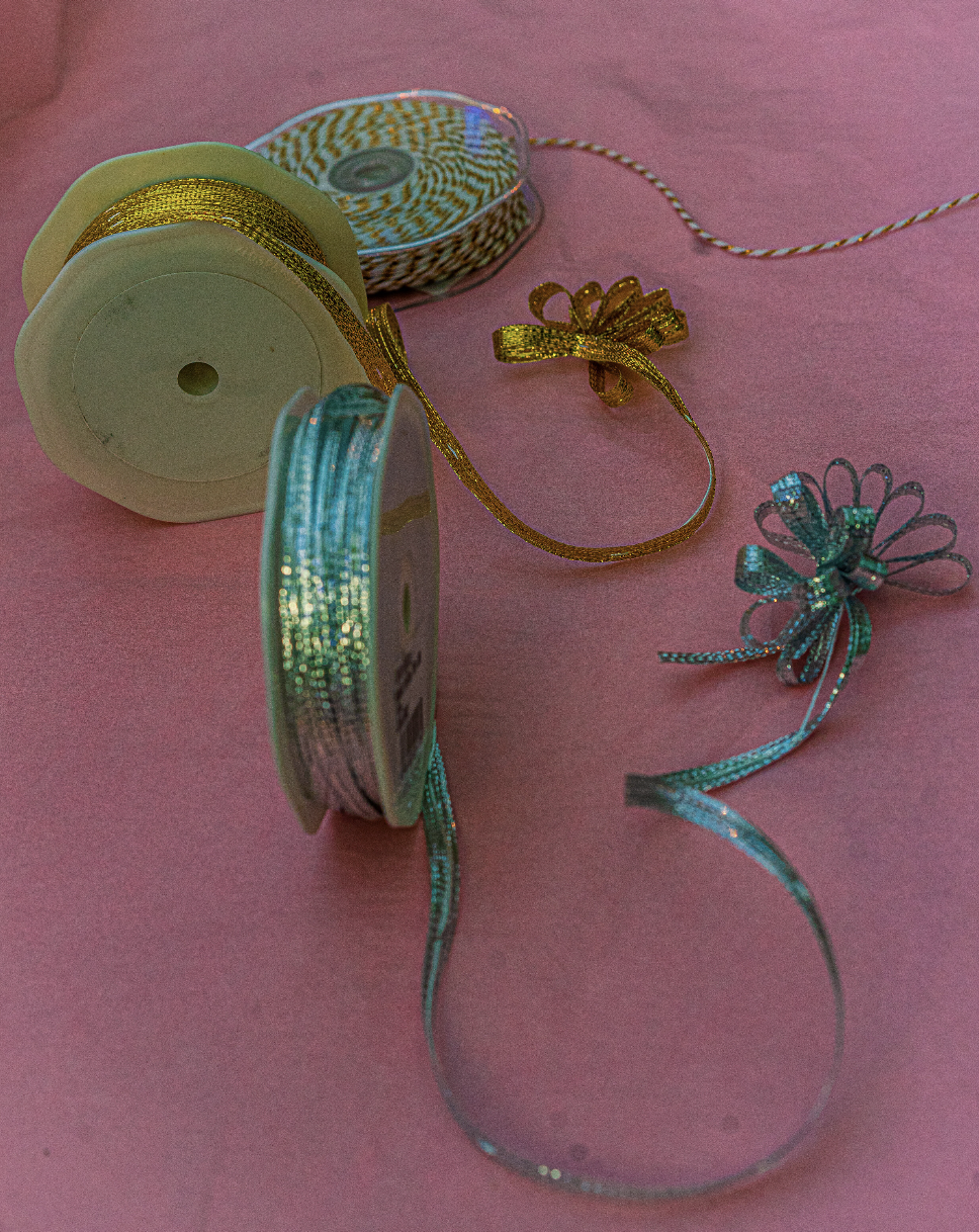 Pull Bow and Gathering Ribbon (Multiple Colours)