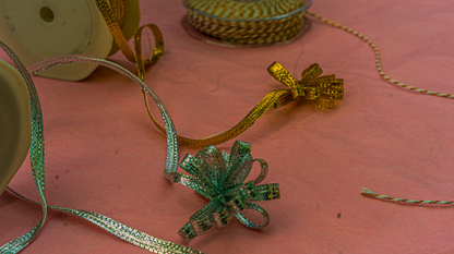 Pull Bow and Gathering Ribbon (Multiple Colours)