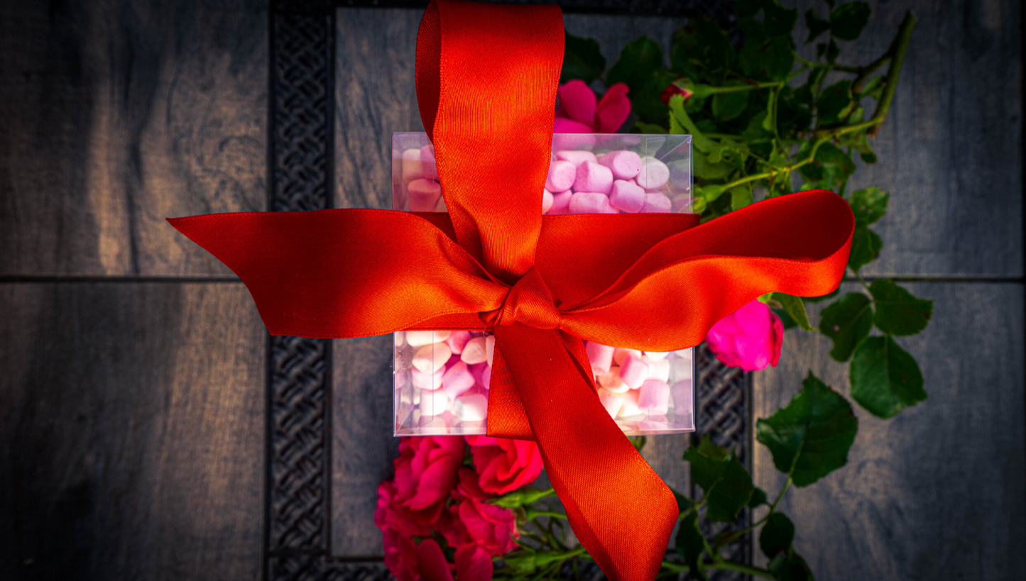 Red Wired Ribbon