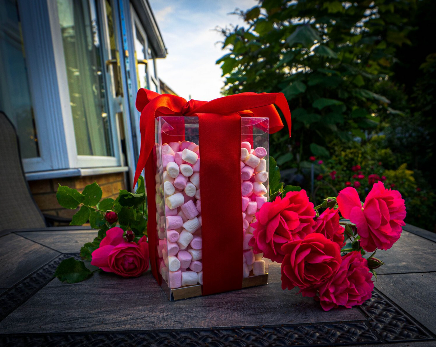 13x13cm Transparent Boxes - (various sizes) x 10