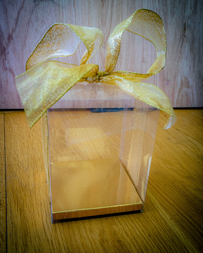 15x15x20cm -Transparent Boxes x 5