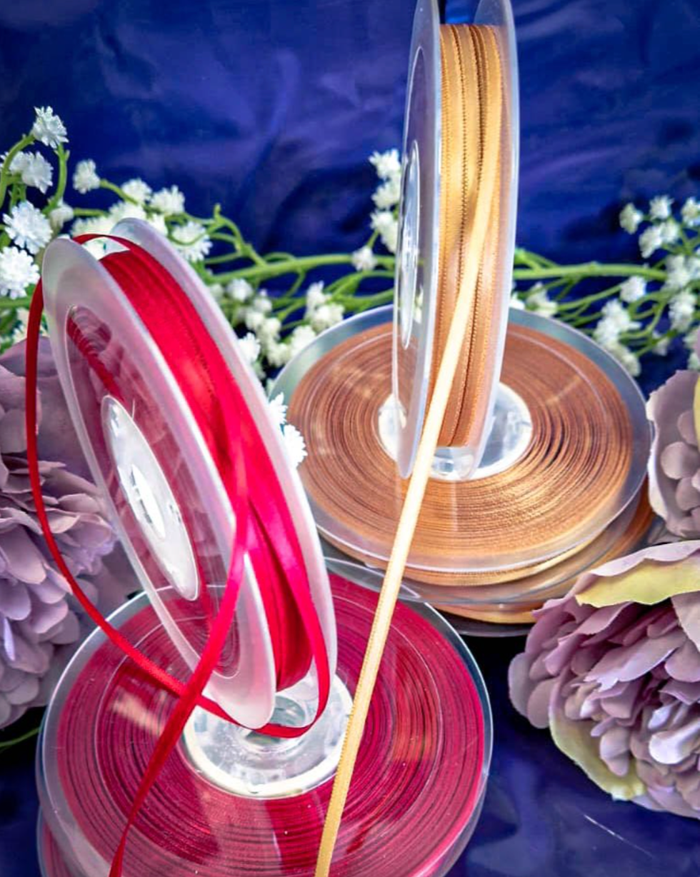 3mm Ribbon - (various colours)