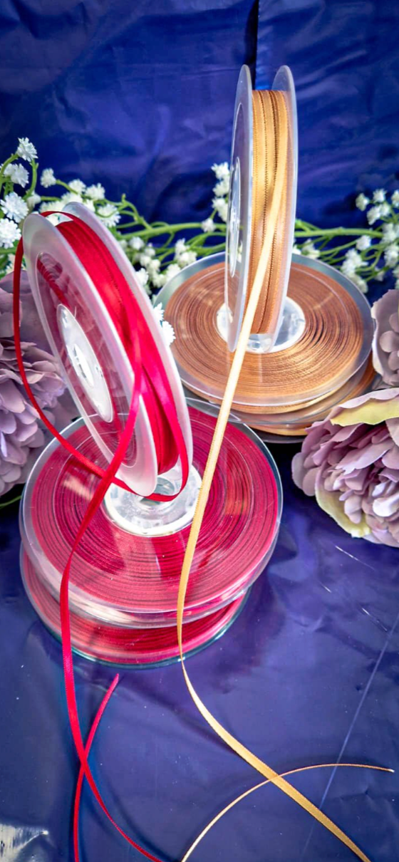 3mm Ribbon - (various colours)