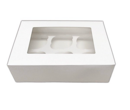 6 Insert Cupcake Boxes