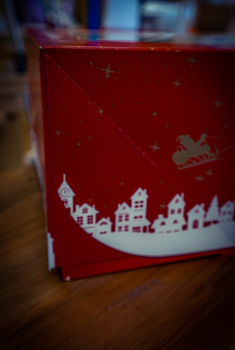 Christmas Window Gateaux box x 5