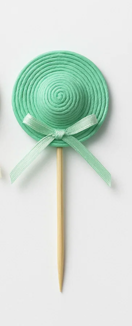 Mini Hats On Sticks x 50