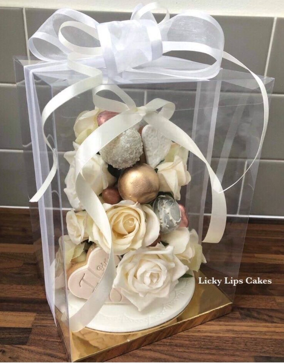 Tall Cake Box - 18x18x25cm X 5
