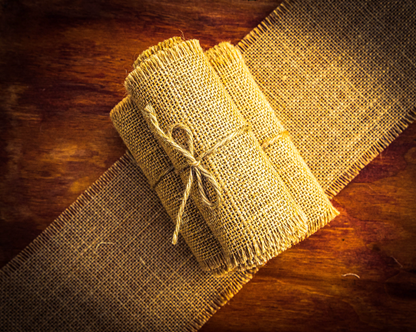 Vintage Hessian Roll