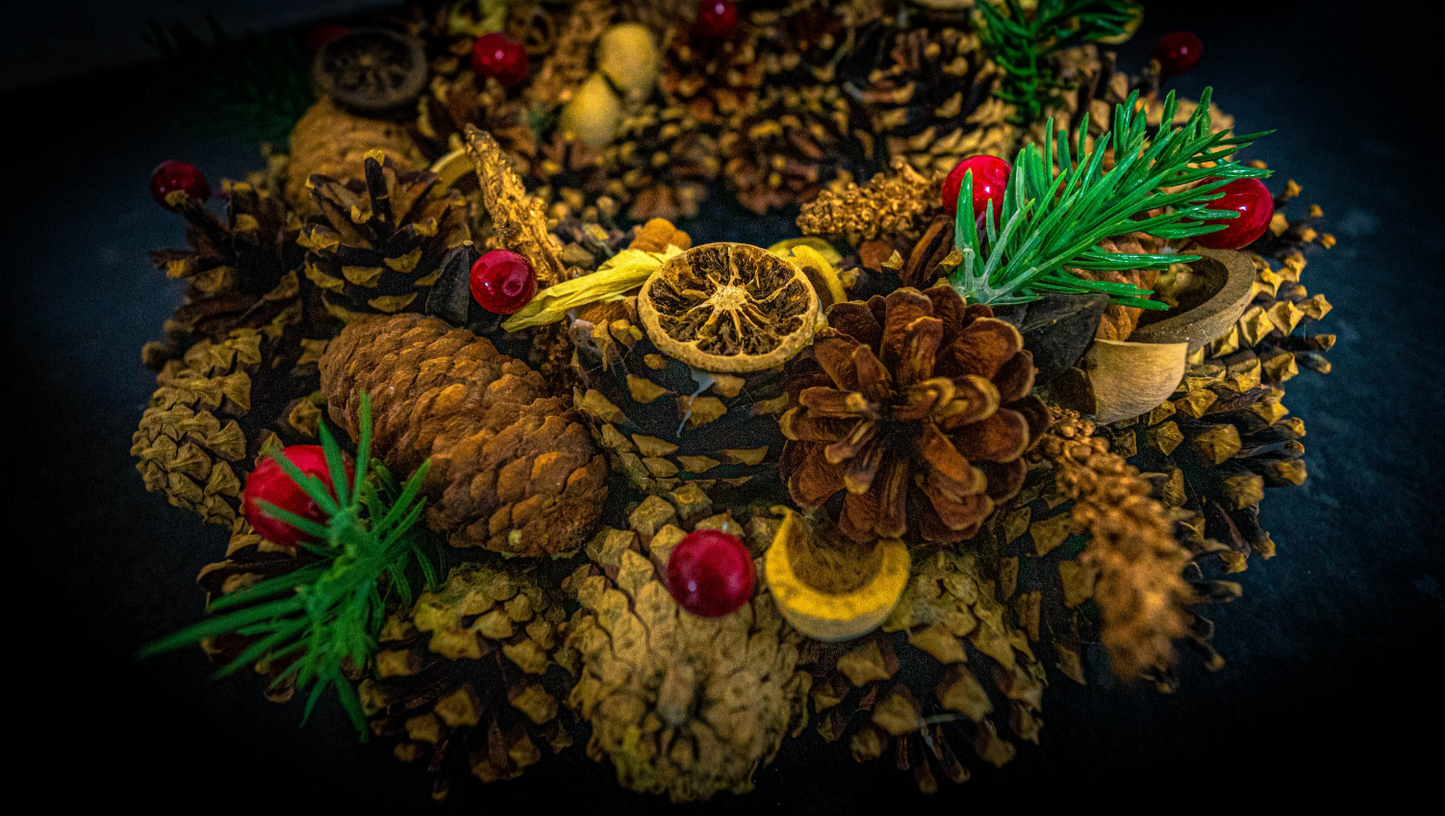 Luxury Woodland Faux Wreath