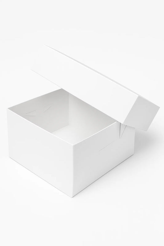 White Wedding Cake Boxes (various sizes) x 5