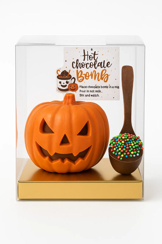 9x9x9cm Transparent Chocolate Bomb Boxes x 10