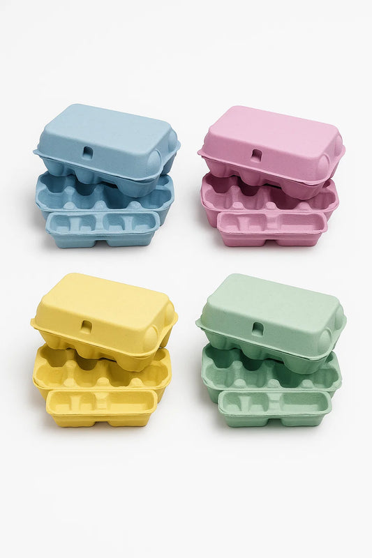 Coloured Egg Cartons x 12