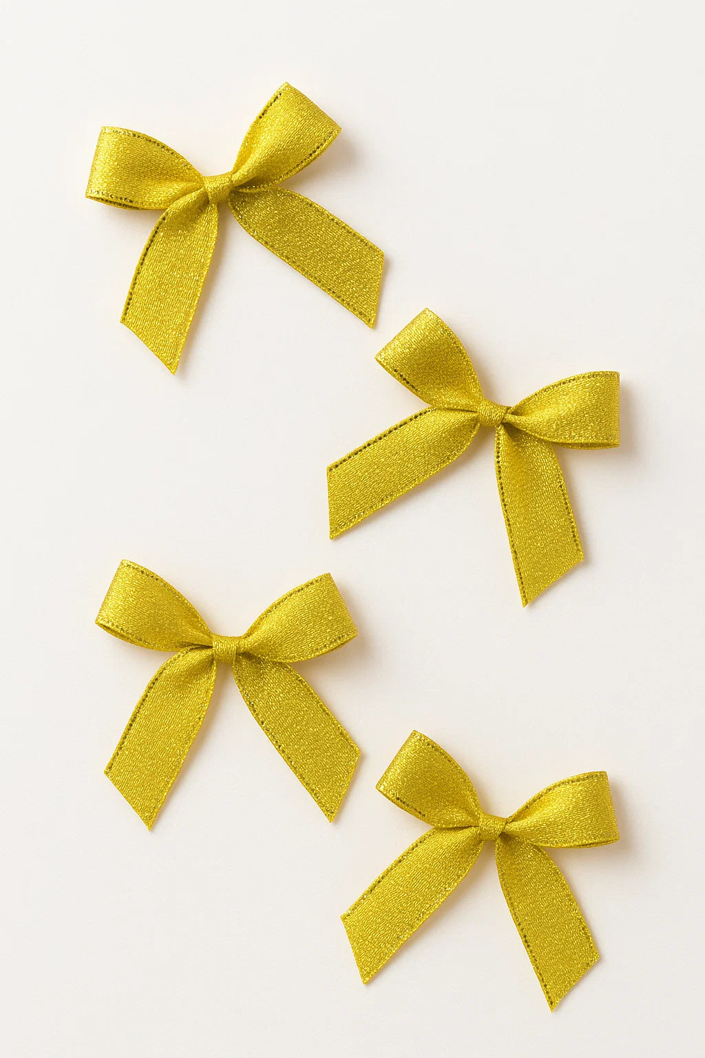 Lurex Bows x 12