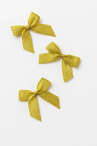 Lurex Bows x 12
