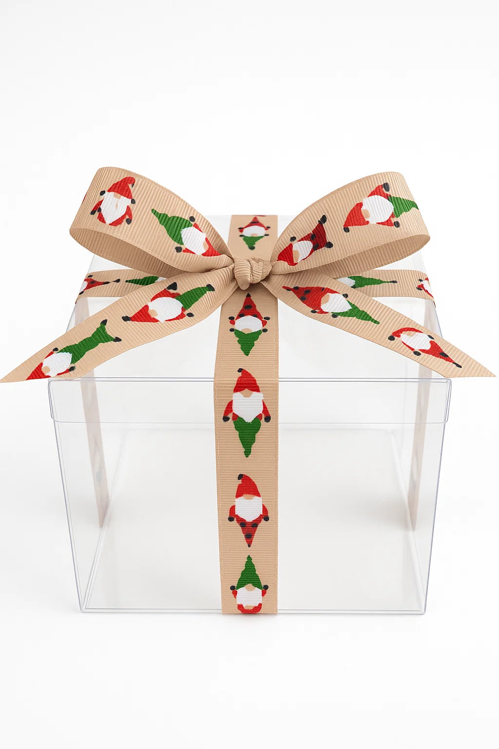 Nordic Santa "Gonk" Christmas Grosgrain Ribbon