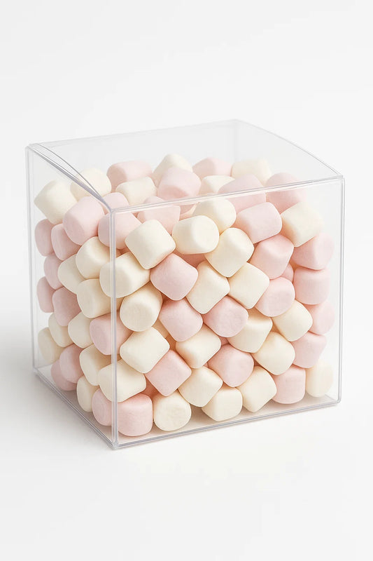 7x7x7cm Easy Pop up Transparent Box x 10