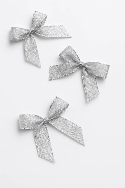 Lurex Bows x 12