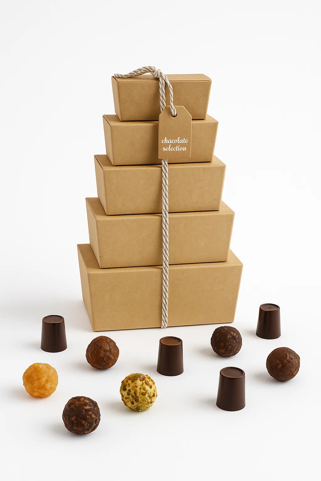 Nature Ballotin Box (various sizes) x 5