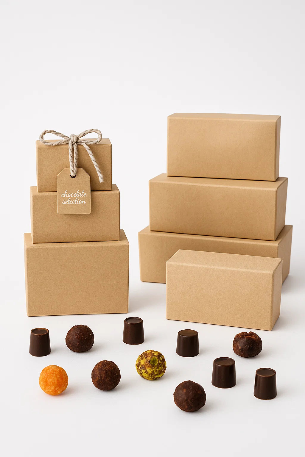 Nature Ballotin Box (various sizes) x 5