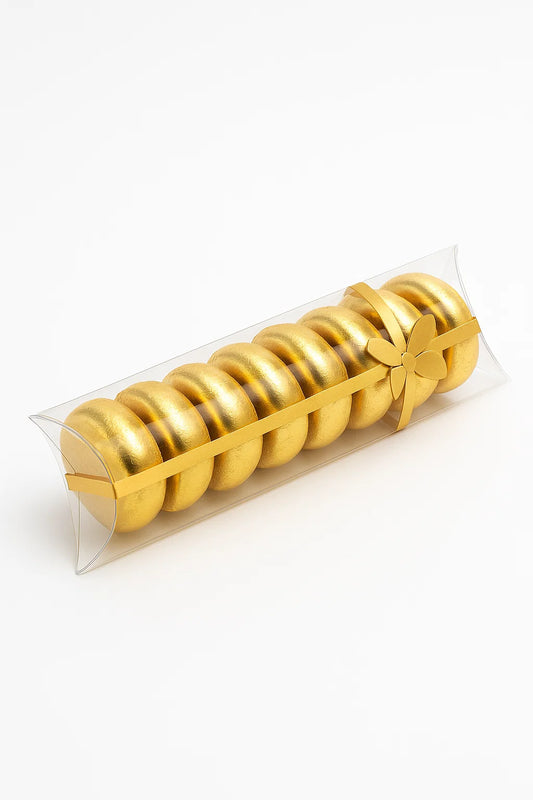 3.8cm Transparent Wedding Favour Tube Box x 10