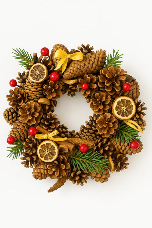 Luxury Woodland Faux Wreath